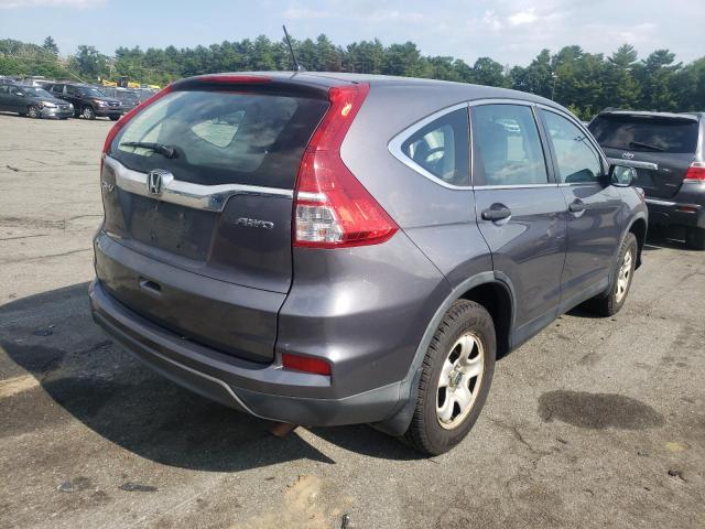 Photo 4 from auction – 2016 HONDA CR-V LX with VIN 5J6RM4H36GL116839