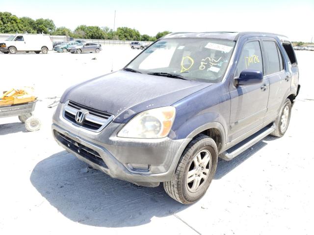 Photo 2 from auction – 2002 HONDA CR-V EX with VIN JHLRD78832C093342