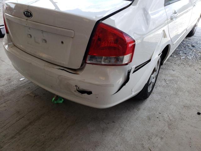 Photo 9 from auction – 2009 KIA SPECTRA EX with VIN KNAFE221895654397