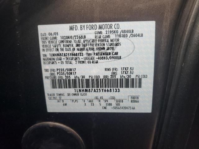 Photo 10 from auction – 2005 LINCOLN LS with VIN 1LNHM87A25Y668133