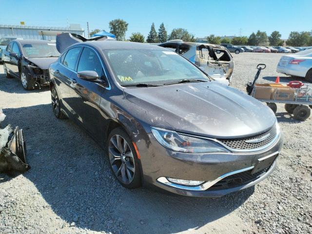 CHRYSLER 200 C 2015 with VIN 1C3CCCEG9FN678533 - Photo from auction