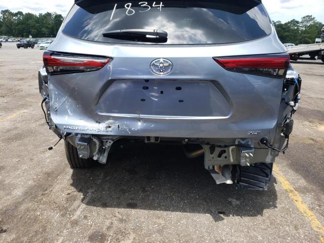 Photo 9 from auction – 2021 TOYOTA HIGHLANDER with VIN 5TDGZRAH0MS084272
