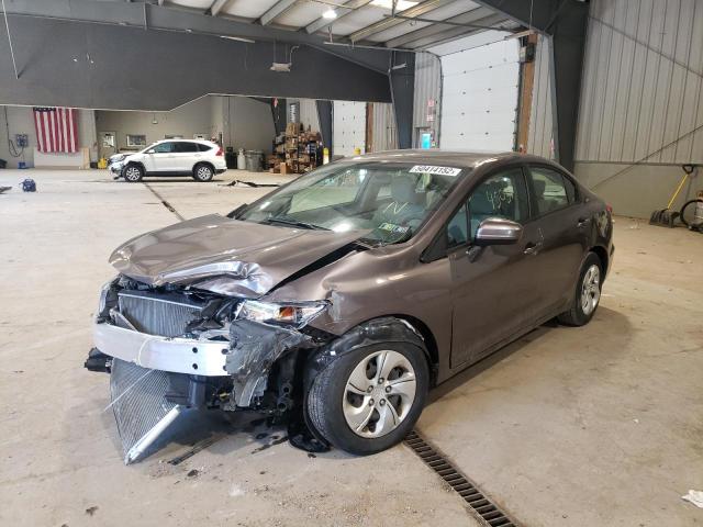 Photo 2 from auction – 2014 HONDA CIVIC LX with VIN 19XFB2F58EE233061