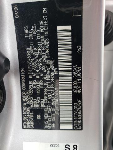 Photo 10 from auction – 2007 LEXUS LX 470 with VIN JTJHT00W774021555