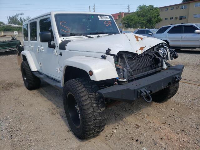 JEEP WRANGLER U 2015 with VIN 1C4BJWEG8FL640320 - Photo from auction