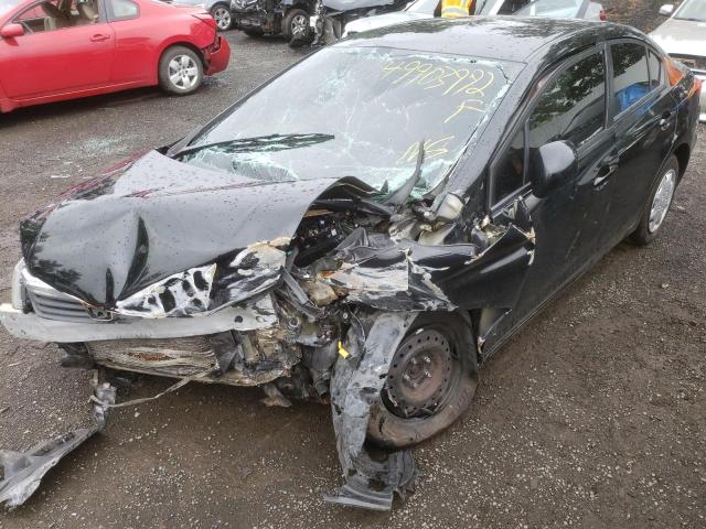 Photo 2 from auction – 2012 HONDA CIVIC LX with VIN 2HGFB2F59CH591367