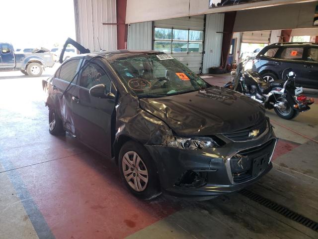 CHEVROLET SONIC LS 2017 with VIN 1G1JB5SG8H4104741 - Photo from auction