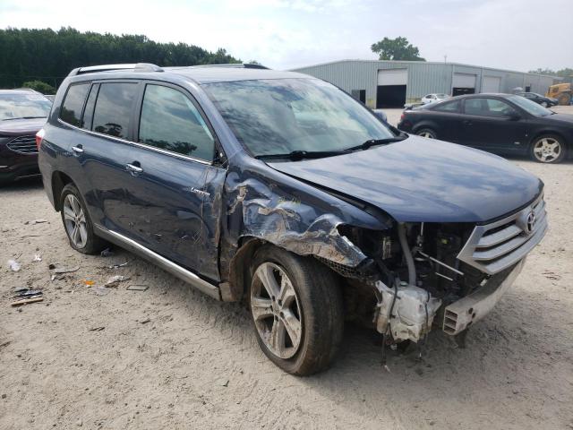 TOYOTA HIGHLANDER 2013 with VIN 5TDYK3EH2DS130586 - Photo from auction