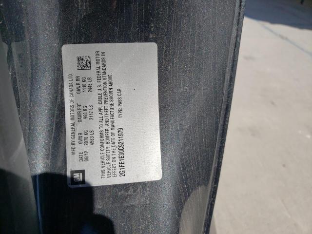 Photo 10 from auction – 2012 CHEVROLET CAMARO LS with VIN 2G1FE1E30C9211979