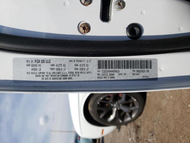 Photo 10 from auction – 2017 DODGE CHALLENGER with VIN 2C3CDZAG4HH594623
