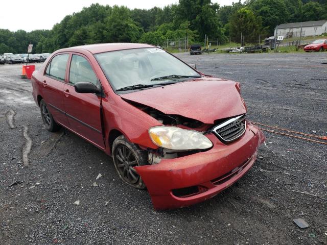 TOYOTA COROLLA SE 2008 with VIN 2T1BR32EX8C937335 - Photo from auction