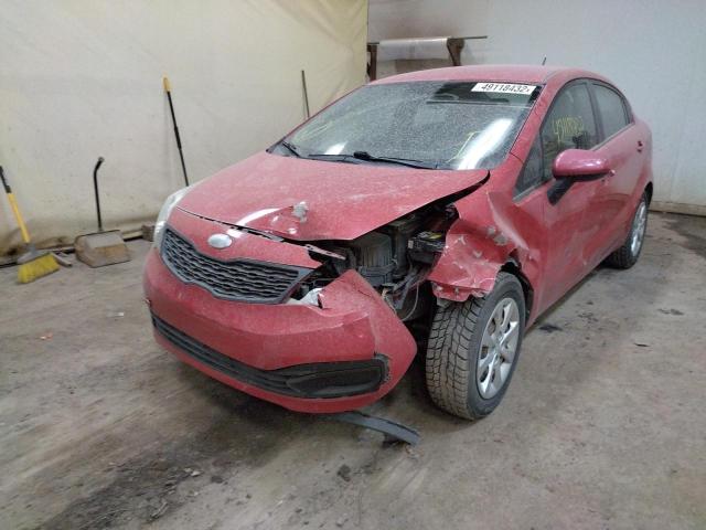Photo 9 from auction – 2013 KIA RIO LX with VIN KNADM4A39D6296092
