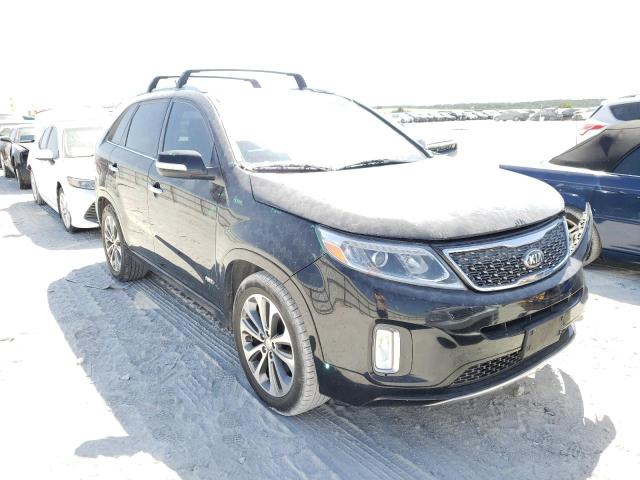 KIA SORENTO SX 2015 with VIN 5XYKWDA71FG553625 - Photo from auction