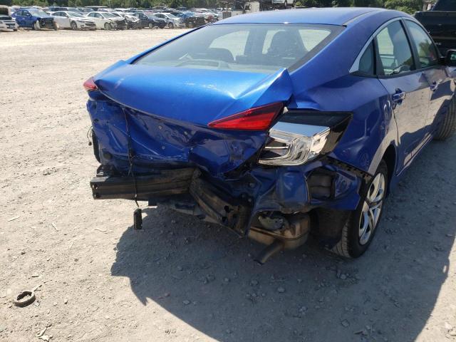 Photo 9 from auction – 2017 HONDA CIVIC LX with VIN 19XFC2F56HE070265