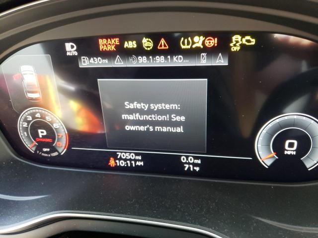 Photo 8 from auction – 2021 AUDI A4 PREMIUM with VIN WAUEAAF49MA021753