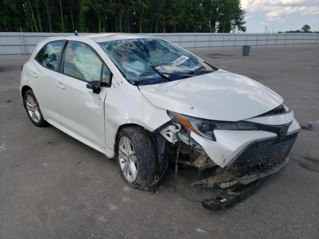TOYOTA COROLLA SE 2019 with VIN JTNK4RBE2K3058604 - Photo from auction