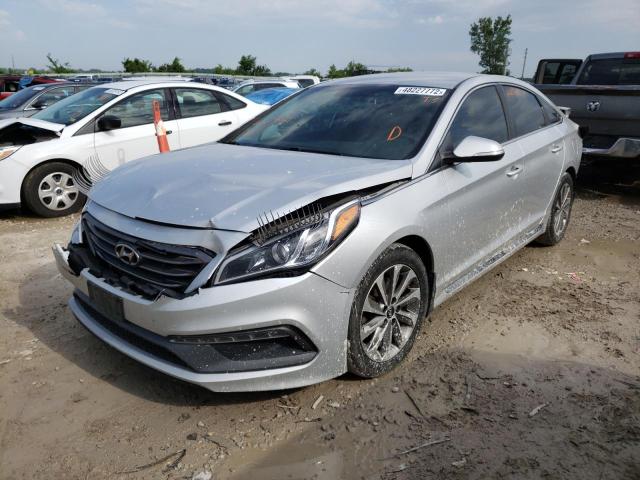 Photo 2 from auction – 2016 HYUNDAI SONATA SPO with VIN 5NPE34AF8GH359035