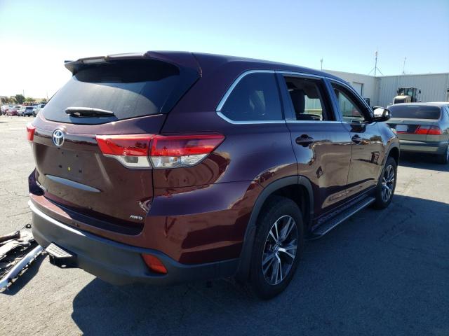Photo 4 from auction – 2018 TOYOTA HIGHLANDER with VIN 5TDBZRFH3JS907114