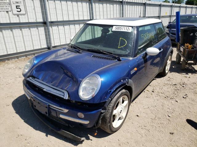 Photo 2 from auction – 2002 MINI COOPER with VIN WMWRC33442TC35615