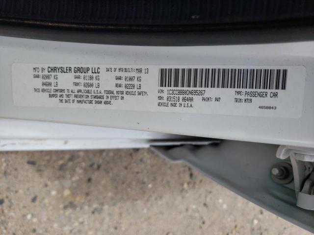 Photo 10 from auction – 2013 CHRYSLER 200 TOURIN with VIN 1C3CCBBB0DN695267