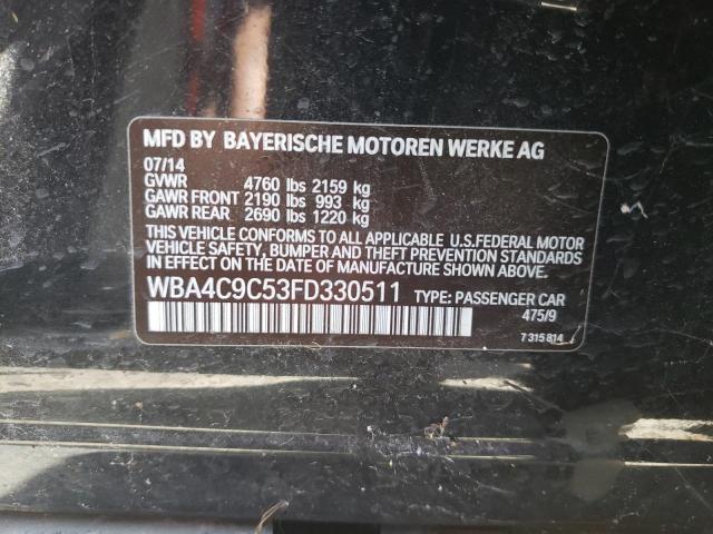 Photo 10 from auction – 2015 BMW 428 XI GRA with VIN WBA4C9C53FD330511