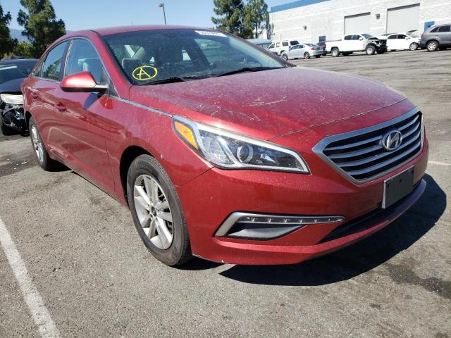 HYUNDAI SONATA SE 2015 with VIN 5NPE24AF1FH060620 - Photo from auction