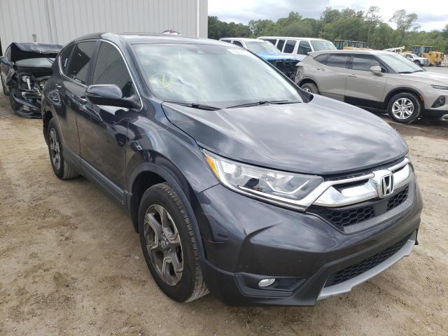 HONDA CR-V EX 2017 with VIN 5J6RW1H59HL009487 - Photo from auction
