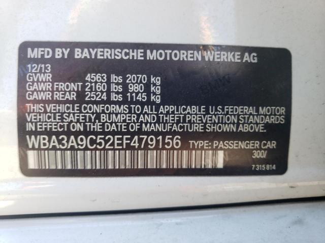 Photo 10 from auction – 2014 BMW 335 I with VIN WBA3A9C52EF479156