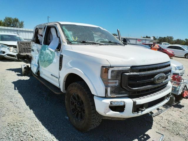 FORD F250 SUPER 2021 with VIN 1FT8W2BTXMEC54182 - Photo from auction