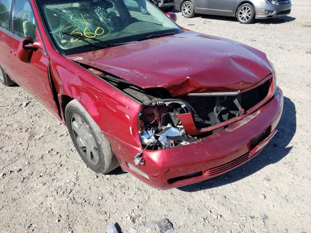 Photo 9 from auction – 2002 CADILLAC DEVILLE DT with VIN 1G6KF57922U252971