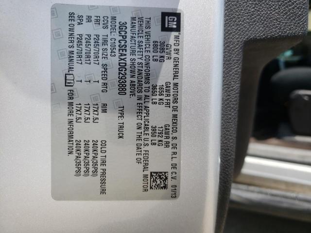Photo 10 from auction – 2013 CHEVROLET SILVERADO with VIN 3GCPCSEAXDG293880