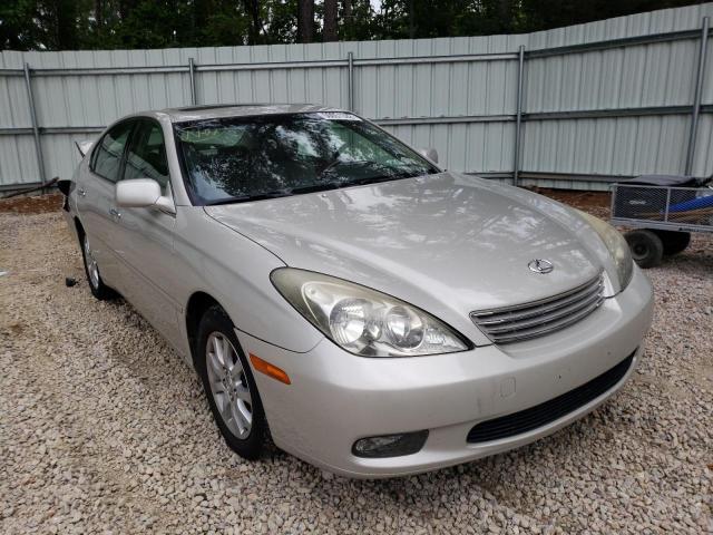 LEXUS ES 300 2003 with VIN JTHBF30G130104957 - Photo from auction