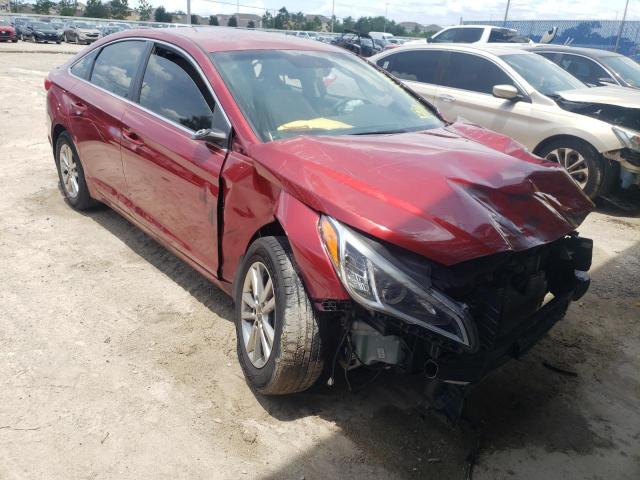 HYUNDAI SONATA ECO 2016 with VIN 5NPE24AA2GH391065 - Photo from auction