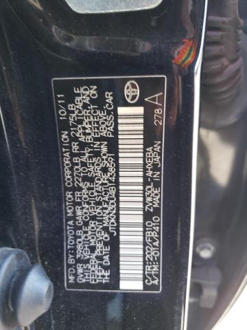 Foto 10 de la subasta – 2011 TOYOTA PRIUS con VIN JTDKN3DU4B1438591