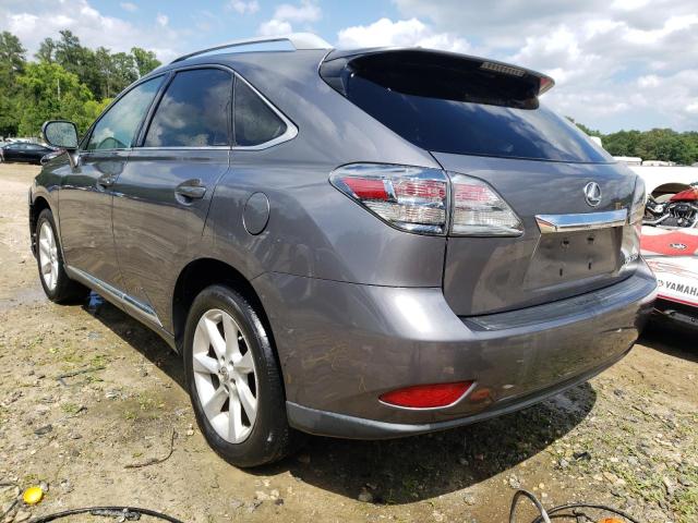 Photo 3 from auction – 2012 LEXUS RX 350 with VIN 2T2BK1BA2CC153838