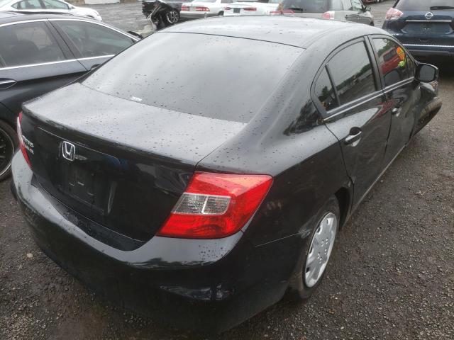 Photo 4 from auction – 2012 HONDA CIVIC LX with VIN 2HGFB2F59CH591367