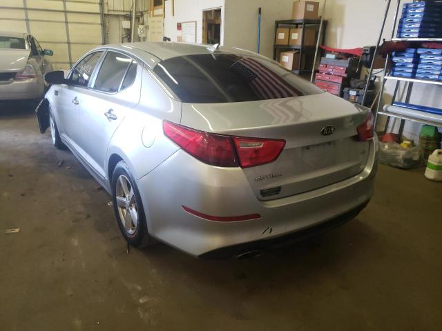 Photo 3 from auction – 2015 KIA OPTIMA LX with VIN 5XXGM4A75FG445086
