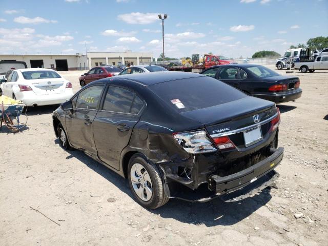 Photo 3 from auction – 2015 HONDA CIVIC LX with VIN 2HGFB2F54FH551542