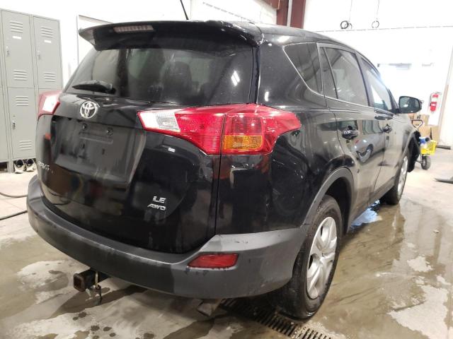 Photo 4 from auction – 2013 TOYOTA RAV4 LE with VIN 2T3BFREV0DW112329
