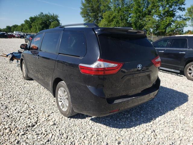 Photo 3 from auction – 2015 TOYOTA SIENNA XLE with VIN 5TDYK3DC6FS671519
