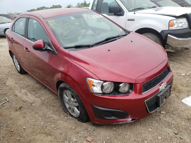CHEVROLET SONIC LT 2013 with VIN 1G1JC5SH0D4255489 - Photo from auction