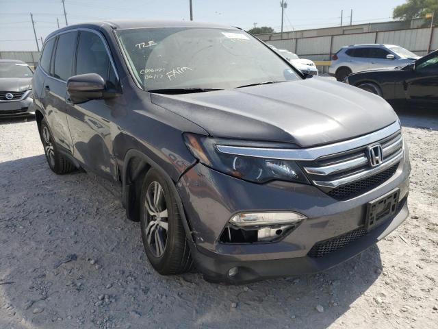 HONDA PILOT EXL 2016 with VIN 5FNYF5H54GB039913 - Photo from auction