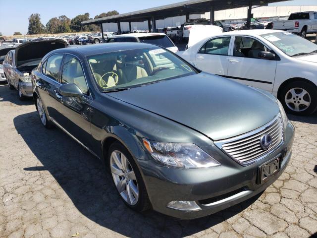 LEXUS LS 600HL 2008 with VIN JTHDU46F785003841 - Photo from auction