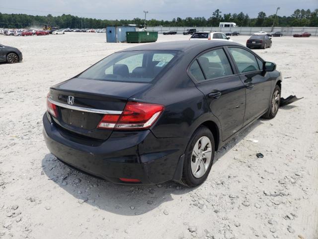 Photo 4 from auction – 2014 HONDA CIVIC LX with VIN 19XFB2F56EE078008