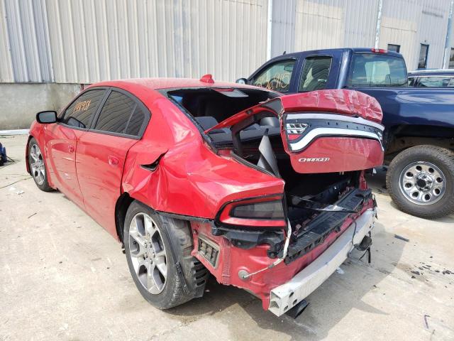 Photo 3 from auction – 2015 DODGE CHARGER SX with VIN 2C3CDXJGXFH730190