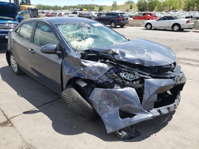 TOYOTA COROLLA L 2018 with VIN 5YFBURHE1JP835159 - Photo from auction