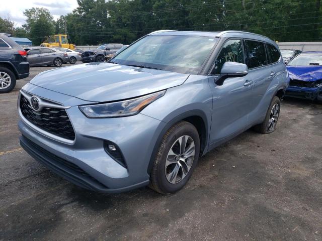 Photo 2 from auction – 2021 TOYOTA HIGHLANDER with VIN 5TDGZRAH0MS084272