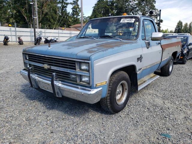 Photo 2 from auction – 1983 CHEVROLET C10 with VIN 1GCEC14H7DS124487