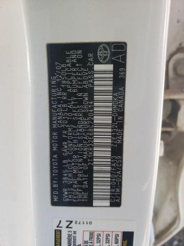 Photo 10 from auction – 2008 TOYOTA MATRIX S with VIN 2T1KR32E68C720414