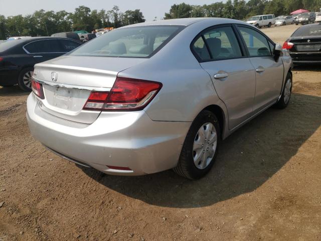 Photo 4 from auction – 2014 HONDA CIVIC LX with VIN 19XFB2F54EE242629